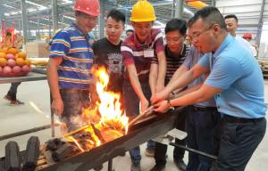 「逆势雄起」广西厂新生产线成功点火温窑！